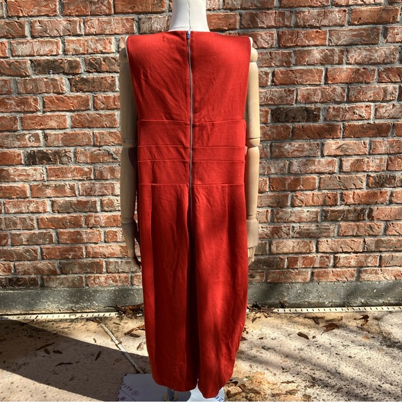 Express orange bodycon form fitting midi dress / XL / Excellent condition - Picture 9 of 17